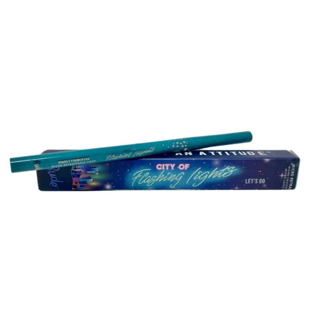 NEW Rude Cosmetics 6 Piece Set Of City Of Flashing Lights Neon Eyeliner - Picture 7 of 8